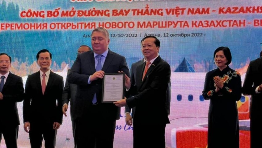 Авиакомпания VietJet Air запускает рейсы в Казахстан