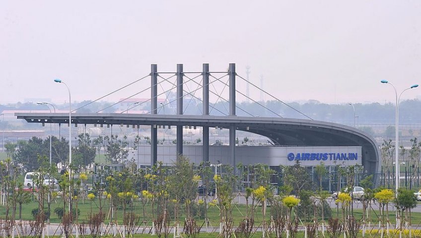 Airbus начал производить самолеты A321 в Тяньцзине
