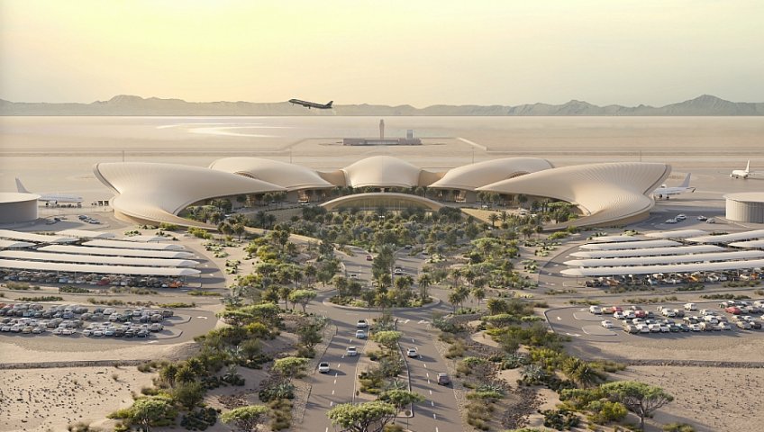Новый аэропорт Red Sea International украсит цветущий оазис