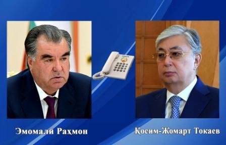 ТЕЛЕФОННЫЙ РАЗГОВОР С ПРЕЗИДЕНТОМ РЕСПУБЛИКИ КАЗАХСТАН КАСЫМ-ЖОМАРТОМ ТОКАЕВЫМ