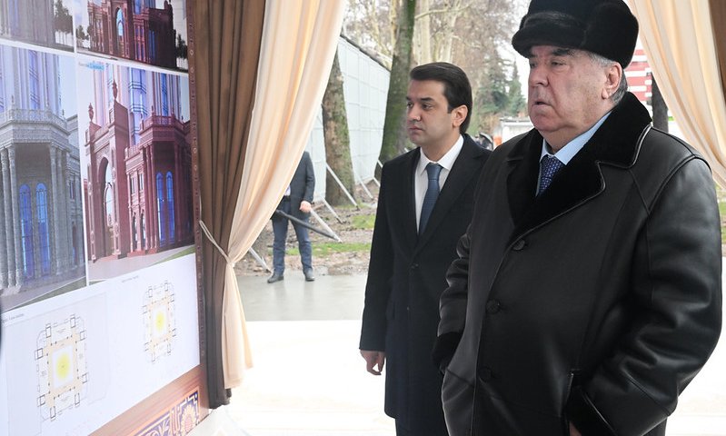 START OF CONSTRUCTION OF THE ADMINISTRATIVE BUILDING OF THE MINISTRY OF CULTURE OF THE REPUBLIC OF TAJIKISTAN