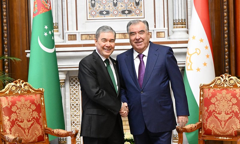 MEETING WITH THE CHAIRMAN OF THE HALK MASLAKHATY OF TURKMENISTAN GURBANGULY BERDIMUHAMEDOV