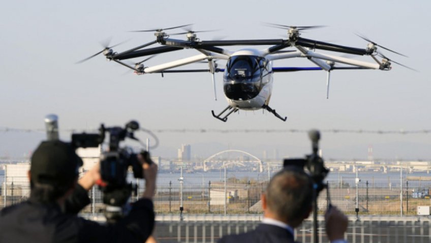 ЛЕТАЮЩИЙ АВТОМОБИЛЬ ВЫПОЛНИЛ ПЕРВЫЕ ДЕМОНСТРАЦИОННЫЕ ПОЛЕТЫ НА ВЫСТАВКЕ EXPO В ОСАКА