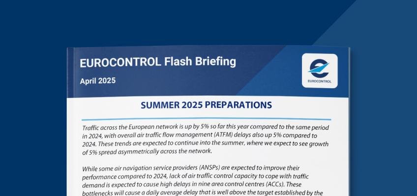 НОВЫЙ КРАТКИЙ БРИФИНГ EUROCONTRO: ПОДГОТОВКА К ЛЕТУ 2025 ГОДА
