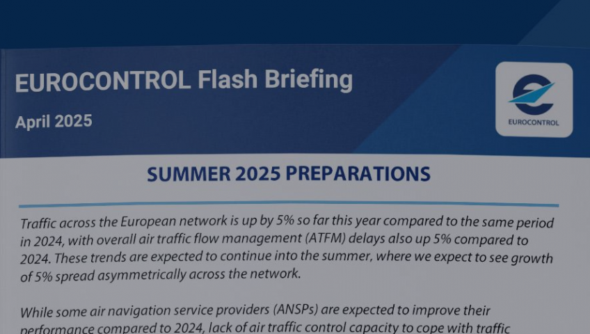 EUROCONTROL И ЗАИНТЕРЕСОВАННЫЕ СТОРОНЫ ЗАВЕРШАЮТ РАЗРАБОТКУ ПЛАНА ПО УПРАВЛЕНИЮ ЛЕТНИМ ТРАФИКОМ В УСЛОВИЯХ РАСТУЩЕГО ТРАФИКА И ОГРАНИЧЕНИЙ ПРОПУСКНОЙ СПОСОБНОСТИ