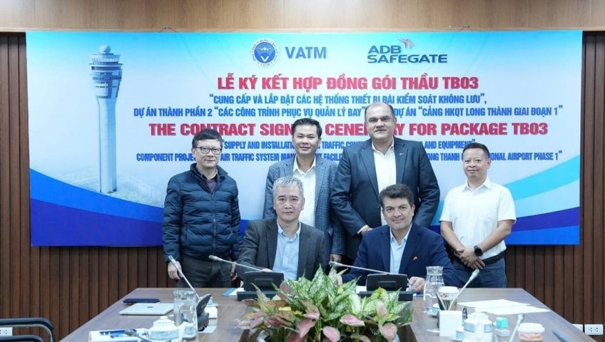 VATM ЗАКЛЮЧИЛА КОНТРАКТ С ADB SAFEGATE TOWER CONTROL SYSTEM ДЛЯ МЕЖДУНАРОДНОГО АЭРОПОРТА ЛОНГ ТХАНЬ, КРУПНЕЙШЕГО НОВОГО АЭРОПОРТА ВЬЕТНАМА