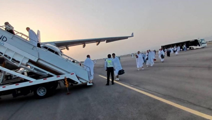 UAS ОКАЗЫВАЕТ ПОДДЕРЖКУ ВО ВРЕМЯ ПАЛОМНИЧЕСКИХ РЕЙСОВ В ХАДЖ