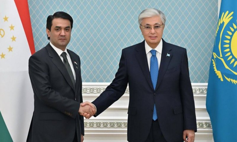 CHAIRMAN OF THE MAJLISI MILLI OF THE MAJLISI OLI OF THE REPUBLIC OF TAJIKISTAN RUSTAM EMOMALI OFFICIAL VISIT TO THE REPUBLIC OF KAZAKHSTAN