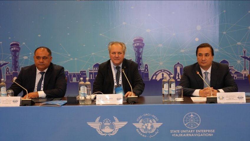 PHOTO REPORT OF THE SUE “TAJIKAIRNAVIGATION” FROM THE ROUTE DEVELOPMENT GROUP-EASTERN PART OF THE ICAO EUR REGION – SPECIAL COORDINATION MEETING 2025 (RDGЕ-SСM/2025) IN DUSHANBE