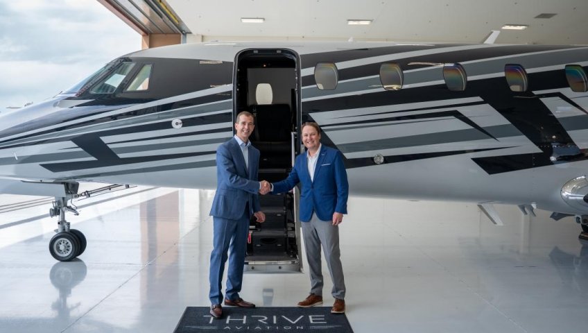 THRIVE AVIATION УДВАИВАЕТ СВОЙ ПАРК ЗА 18 МЕСЯЦЕВ БЛАГОДАРЯ MYSKY