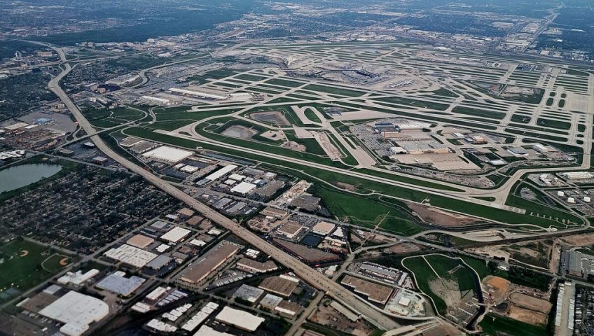 10 САМЫХ ХОРОШО СВЯЗАННЫХ АЭРОПОРТОВ США