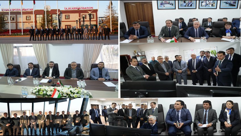 TAJIKISTAN AND IRAN AVIATION DELEGATIONS MEETING