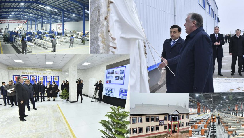 COMMISSIONING OF A NUMBER OF FACILITIES IN TURSUNZODA CITY