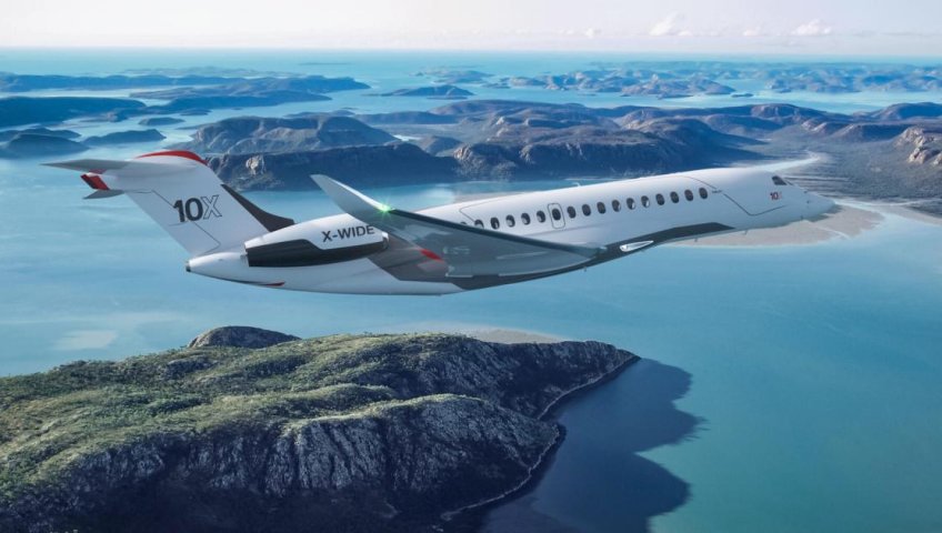КОМПАНИЯ DASSAULT, ПОХОЖЕ, ГОТОВА НАЧАТЬ ЛЕТНЫЕ ИСПЫТАНИЯ FALCON 10X.