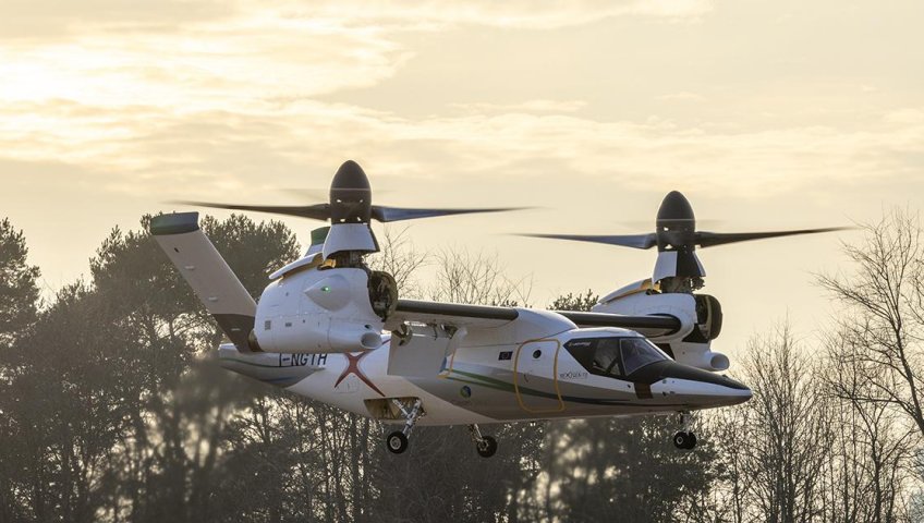 СОСТОЯЛСЯ ПЕРВЫЙ ПОЛЕТ ГРАЖДАНСКОГО КОНВЕРТОПЛАНА LEONARDO НОВОГО ПОКОЛЕНИЯ