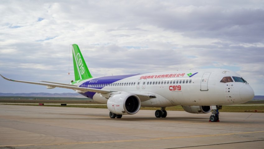 КИТАЙСКИЙ САМОЛЕТ COMAC C919 ПРИБЛИЖАЕТСЯ К ЕВРОПЕЙСКИМ СТАНДАРТАМ, ПОСКОЛЬКУ ЕВРОПЕЙСКОЕ АГЕНТСТВО ПО БЕЗОПАСНОСТИ И КОСМИЧЕСКИМ ИССЛЕДОВАНИЯМ (EASA) НАЧИНАЕТ ЛЕТНЫЕ ИСПЫТАНИЯ