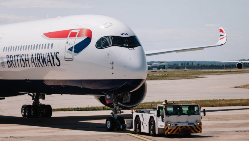 САМОЛЕТ BRITISH AIRWAYS AIRBUS A350 ПОТЕРЯЛ КОЛЕСО ПРИ ВЗЛЕТЕ ИЗ ЛАС-ВЕГАСА, НО ВСЕ РАВНО ВЫЛЕТЕЛ В ЛОНДОН