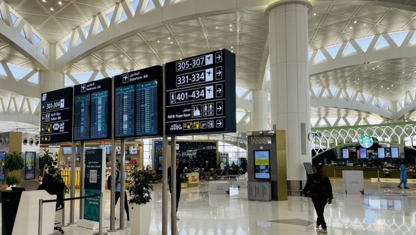 В АЭРОПОРТУ ЭР-РИЯДА ЗАПУСТИЛИ ОБНОВЛЁННЫЙ ТЕРМИНАЛ 2