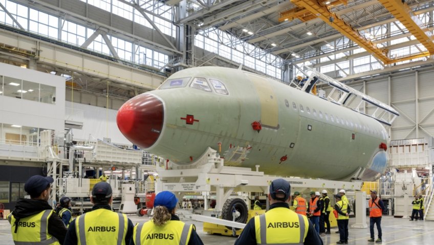 КОМПАНИЯ AIRBUS СОКРАТИЛА ТЕМПЫ ПРОИЗВОДСТВА A320NEO ИЗ-ЗА ЗАДЕРЖЕК С ВЫПУСКОМ ДВИГАТЕЛЕЙ PRATT & WHITNEY GTF