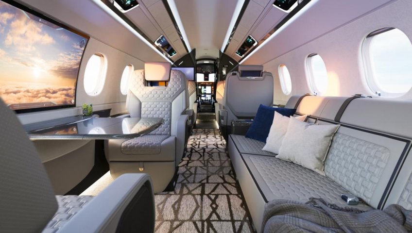 МОДЕРНИЗАЦИЯ EMBRAER PRAETOR ПОВЫШАЕТ КАЧЕСТВО ОБСЛУЖИВАНИЯ ПАССАЖИРОВ