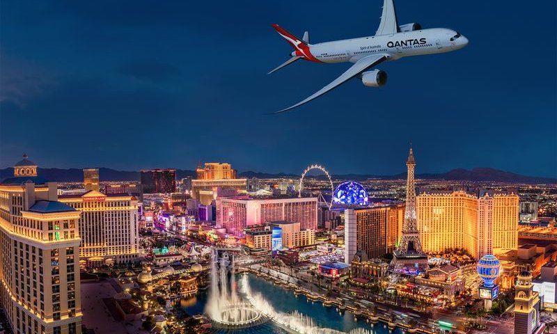 АВИАКОМПАНИЯ QANTAS ЗАПУСКАЕТ РЕЙСЫ ИЗ СИДНЕЯ В ЛАС-ВЕГАС ПОСЛЕ ПОЛУЧЕНИЯ РЕКОРДНОЙ ПРИБЫЛИ