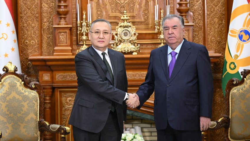 MEETING WITH THE SECRETARY GENERAL OF THE COLLECTIVE SECURITY TREATY ORGANIZATION TAALATBEK MASADIKOV
