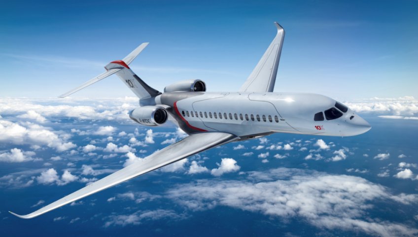 САМОЛЕТ DASSAULT FALCON 10X ОСНАЩЕН ПЕРВЫМ В ДЕЛОВОЙ АВИАЦИИ ПОЛНОСТЬЮ КОМПОЗИТНЫМ КРЫЛОМ: ВОТ ПОЧЕМУ ЭТО ВАЖНО