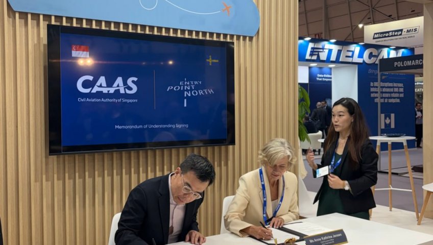 CAAS И ENTRY POINT NORTH БУДУТ СОТРУДНИЧАТЬ В ОБЛАСТИ ОБУЧЕНИЯ ПЕРСОНАЛА СЛУЖБ УПРАВЛЕНИЯ ВОЗДУШНЫМ ДВИЖЕНИЕМ