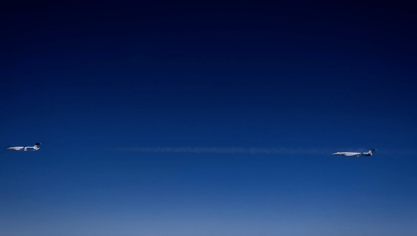 ИСПЫТАНИЯ СИСТЕМЫ SAF САМОЛЕТА GULFSTREAM ПОКАЗАЛИ СНИЖЕНИЕ ВЫБРОСОВ ИНВЕРСИОННОГО СЛЕДА