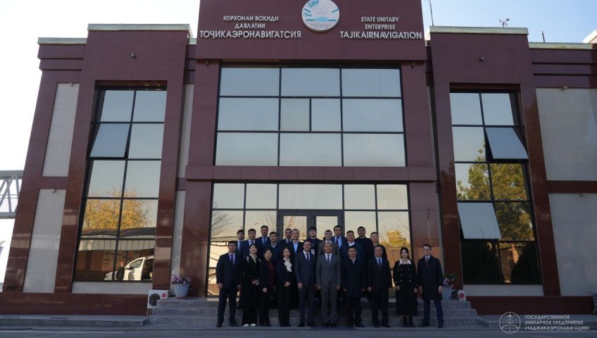 КИТАЙСКИЕ ПАРТНЕРЫ ПОСЕТИЛИ ГУП «ТОЧИКАЭРОНАВИГАЦИЯ»